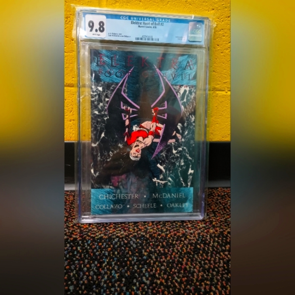 "Elektra: Root of Evil #2 CGC grade